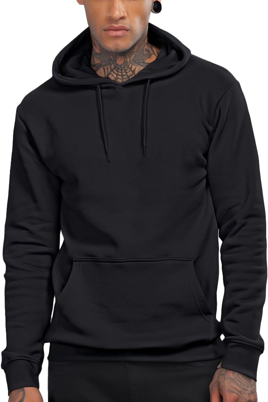 mens hoodies pullover hooded sweatshirt
