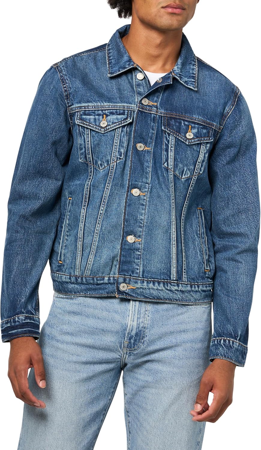 mens denim trucker jacket